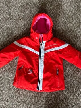 Obermeyer Cara Mia Insulated Ski Jacket with Faux Fur